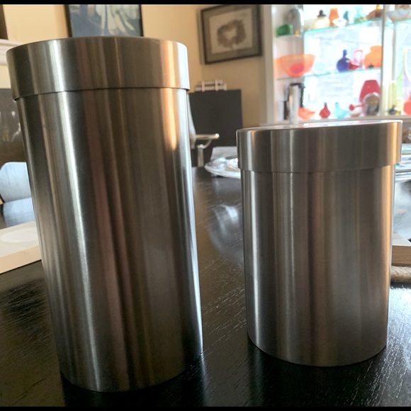 3Canisters storage containers Jars & lids kitchen bathroom ZACK Germany - Picture 1 of 9